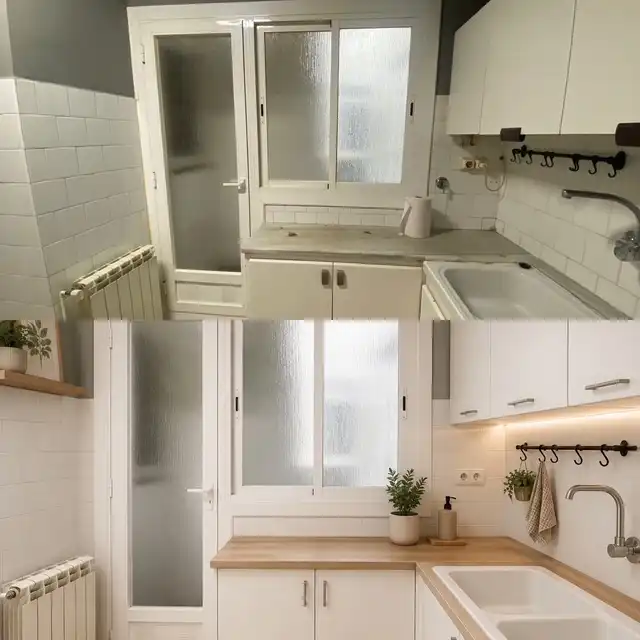 Kitchen of Apartments for sale in Manresa  with Heating and Balcony