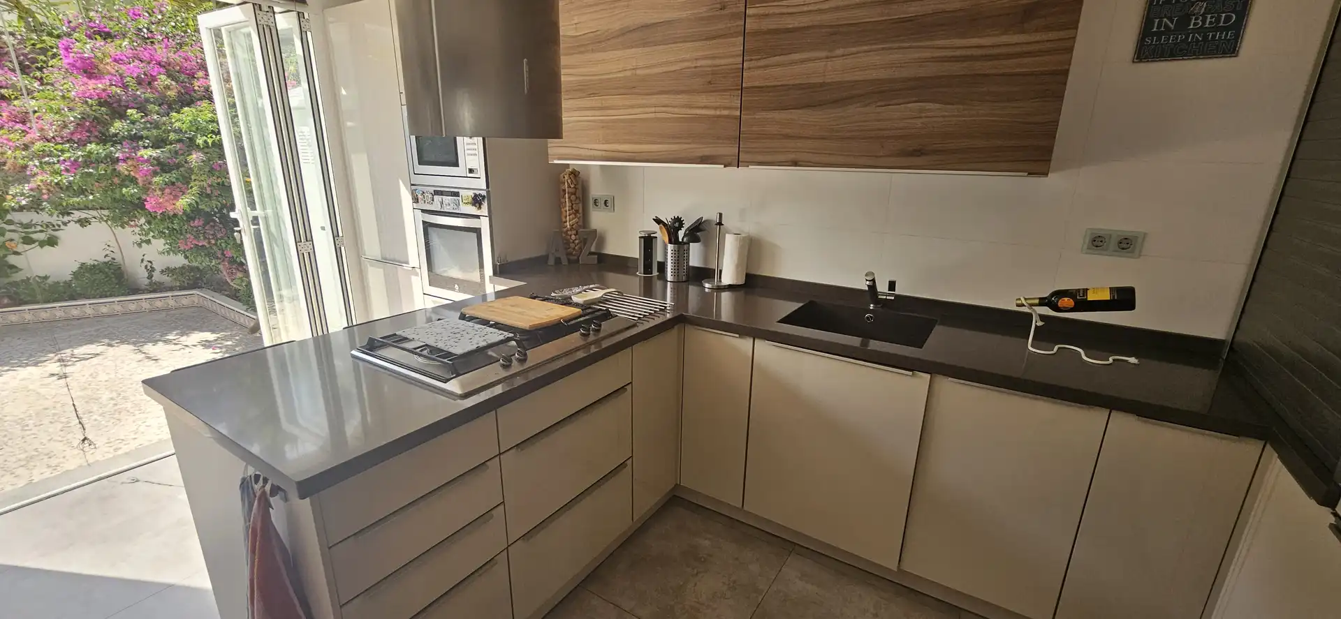 Küche von Einfamilien-Reihenhaus zum Verkauf in L'Alfàs del Pi mit Abstellraum, Schwimmbad und Möbliert