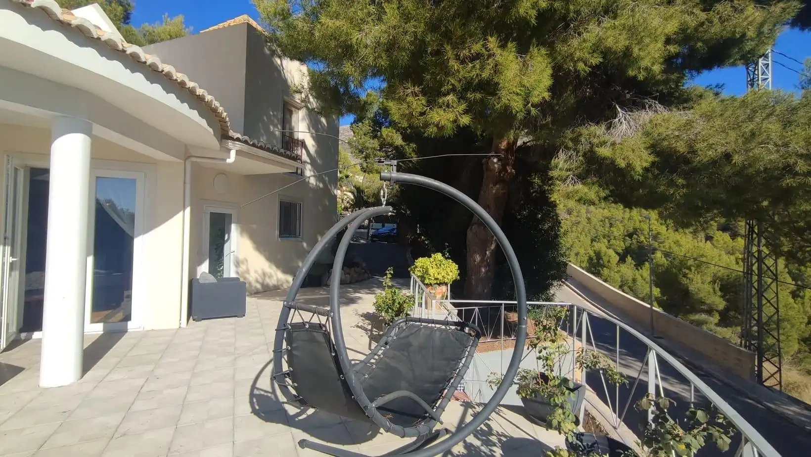 Vista exterior de Casa o chalet en venta en Altea con Aire acondicionado, Jardín privado y Terraza