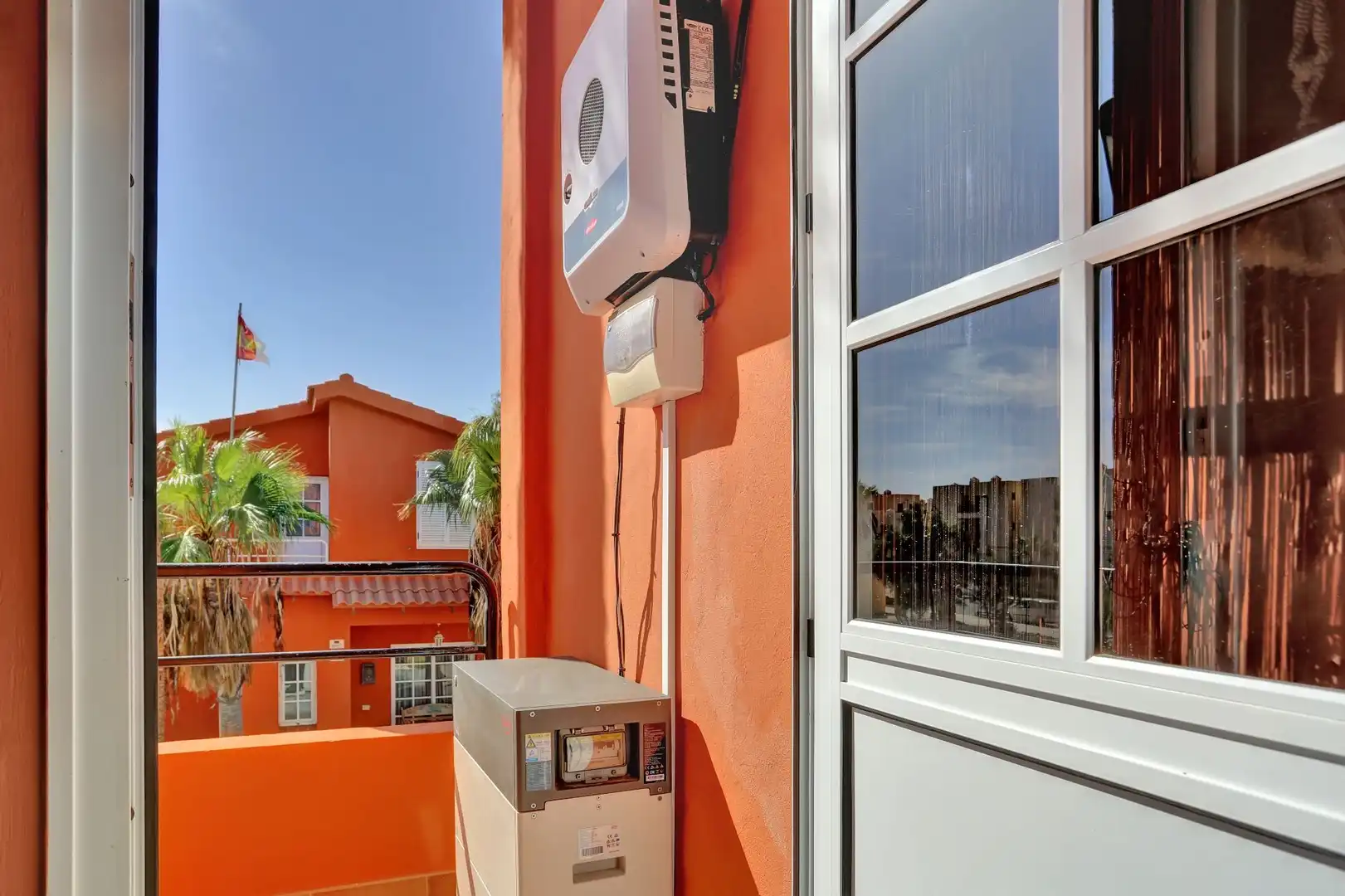 Vista exterior de Casa o xalet en venda en La Oliva amb Jardí privat, Terrassa i Traster