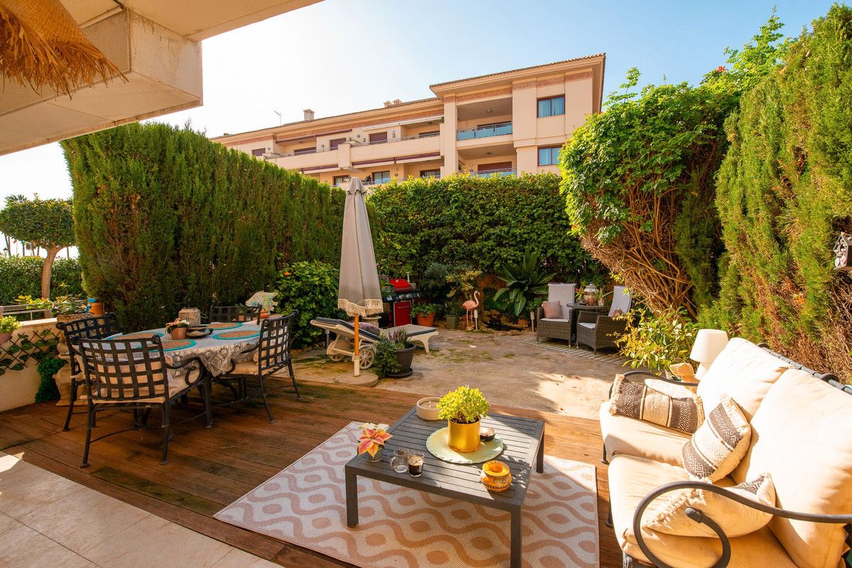 Terrace of Flat for sale in Marbella  with Private garden, Terrace and Furnished