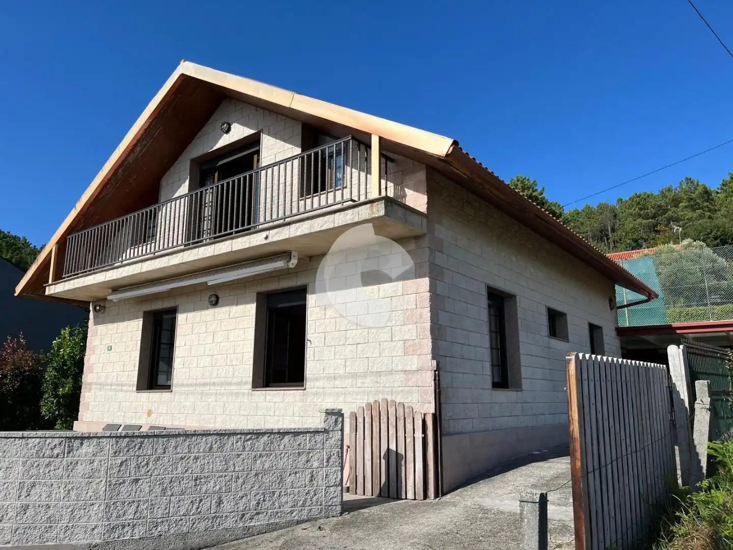 Exterior view of Houses for sale in Muros  with Heating and Private garden