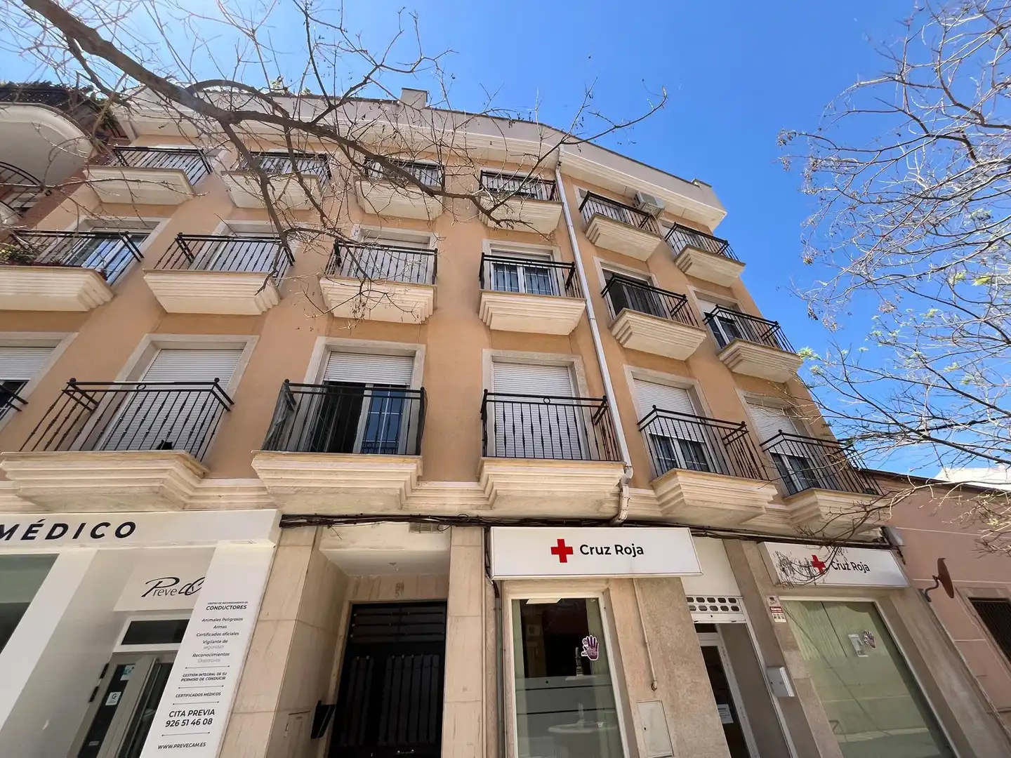Vista exterior de Piso en venta en Tomelloso