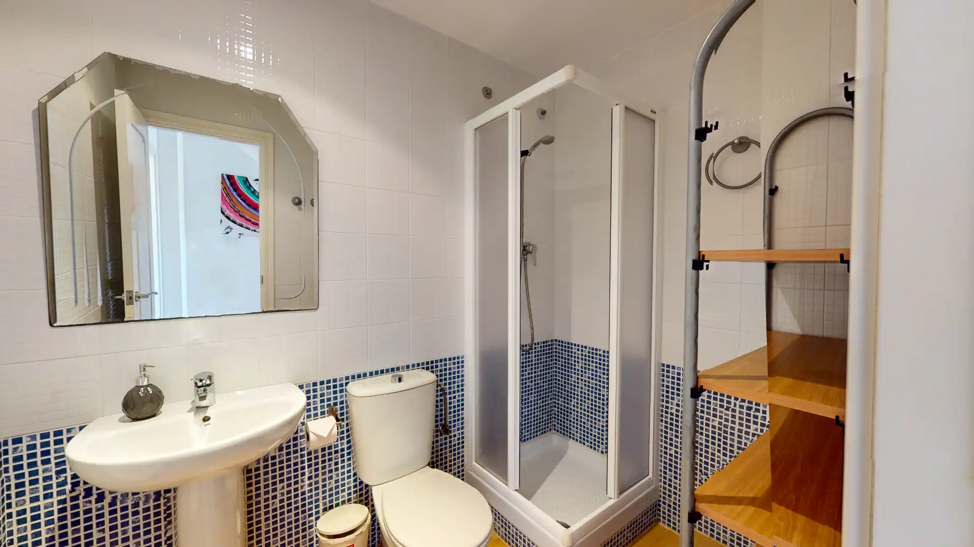 Baño de Dúplex de alquiler en Dénia con Aire acondicionado, Calefacción y Terraza