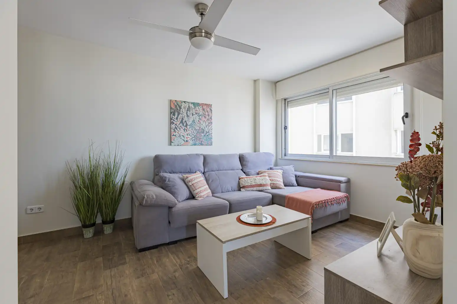 Sala de estar de Piso en venta en Murcia con Aire acondicionado, Calefacción y Trastero