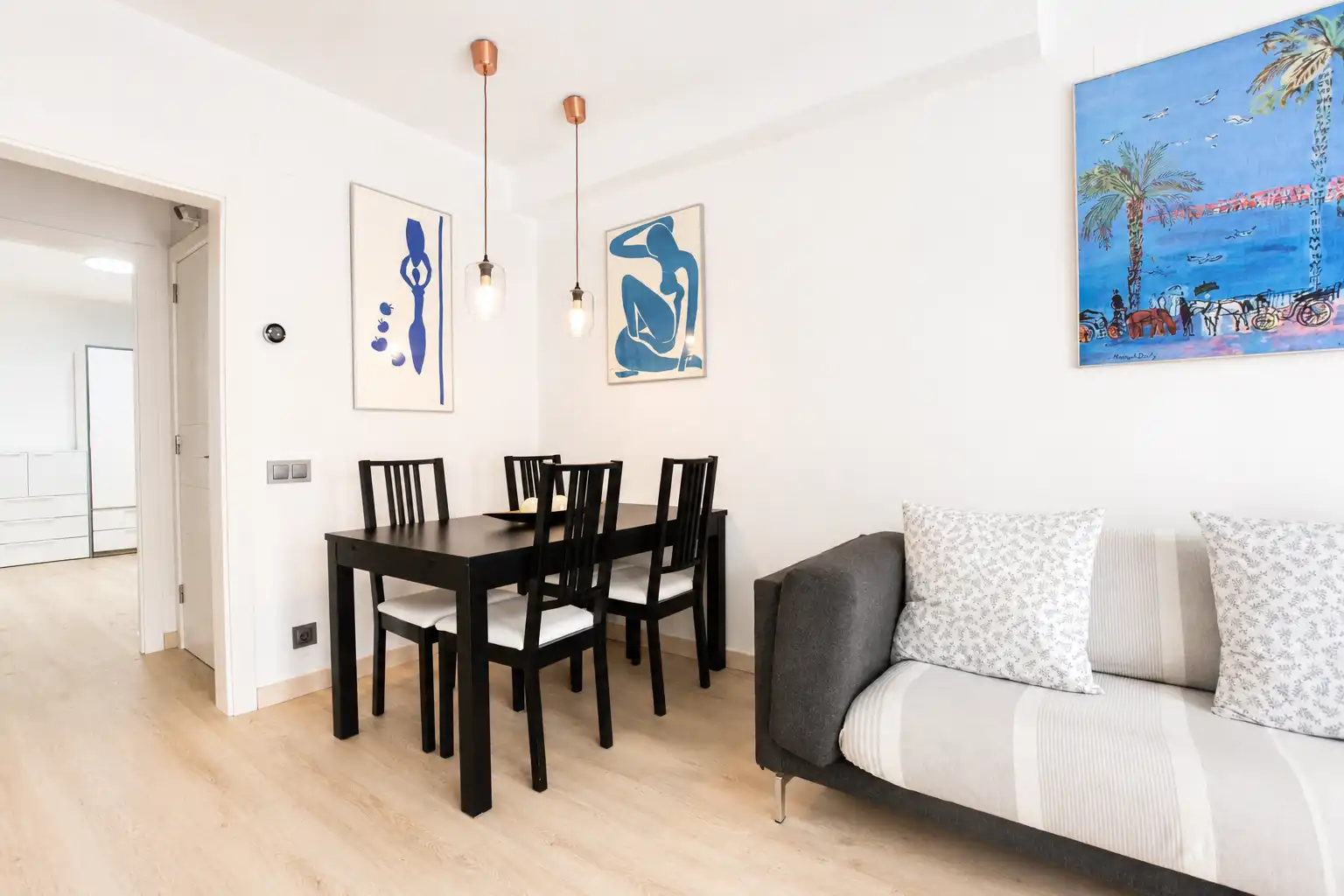 Comedor de Piso en venta en Santa Coloma de Gramenet con Aire acondicionado, Calefacción y Terraza