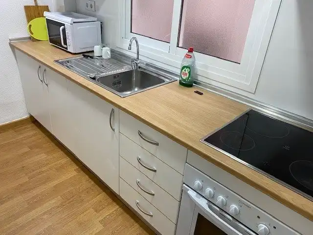 Cuina de Pis de lloguer en Murcia amb Aire condicionat, Calefacció i Parquet