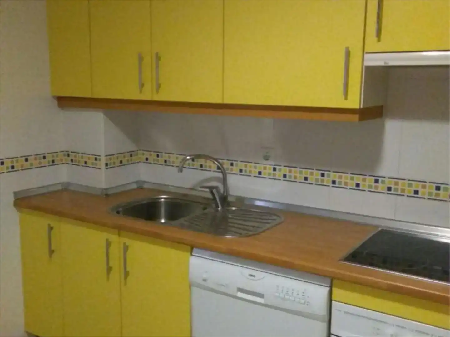 Küche von Wohnung zur Miete in Riaza mit Parkett, Möbliert und Balkon