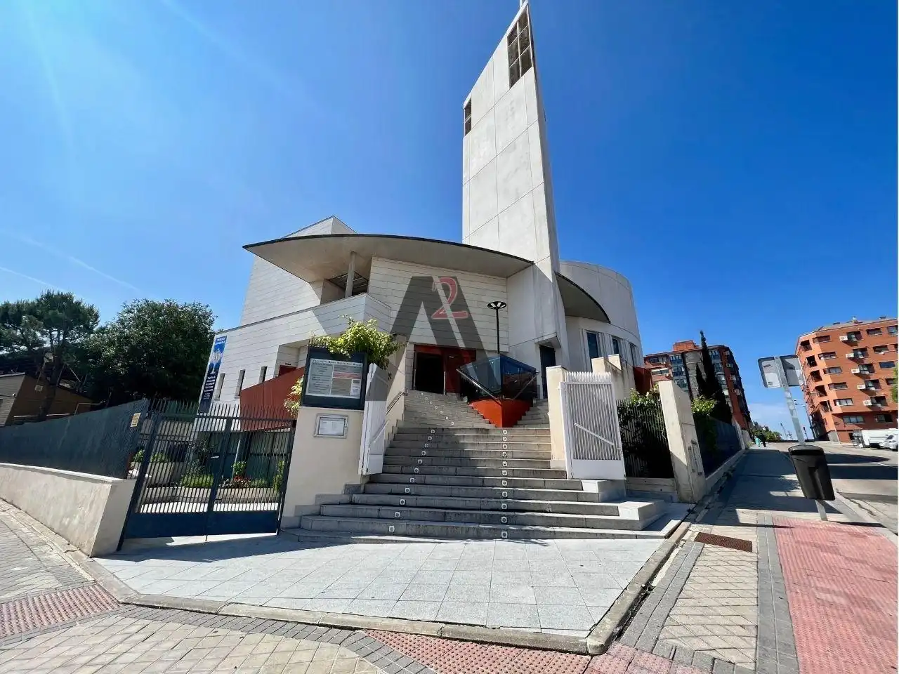 Exterior view of Duplexes for sale in Madrid  with Air Conditioner and Heating