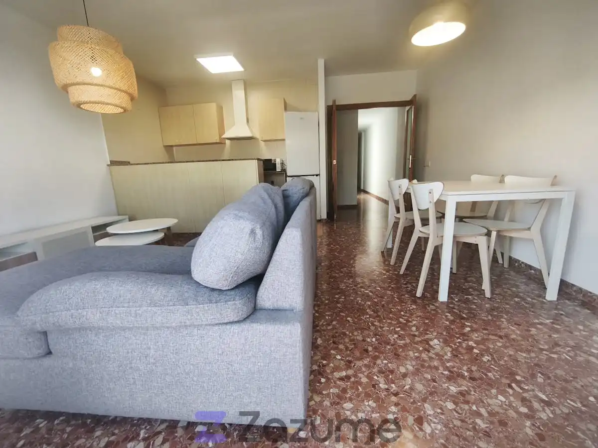 Sala d'estar de Pis de lloguer en Benifaió amb Terrassa, Traster i Moblat