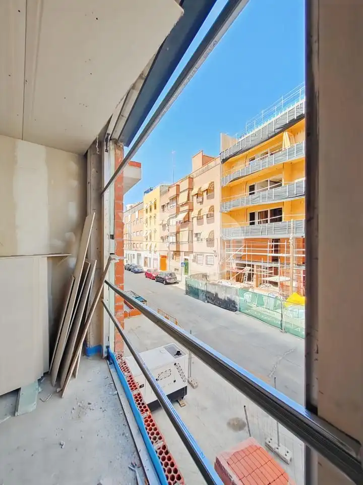 Exterior view of Flat for sale in Madrid  with Heating, Storage room and Sauna