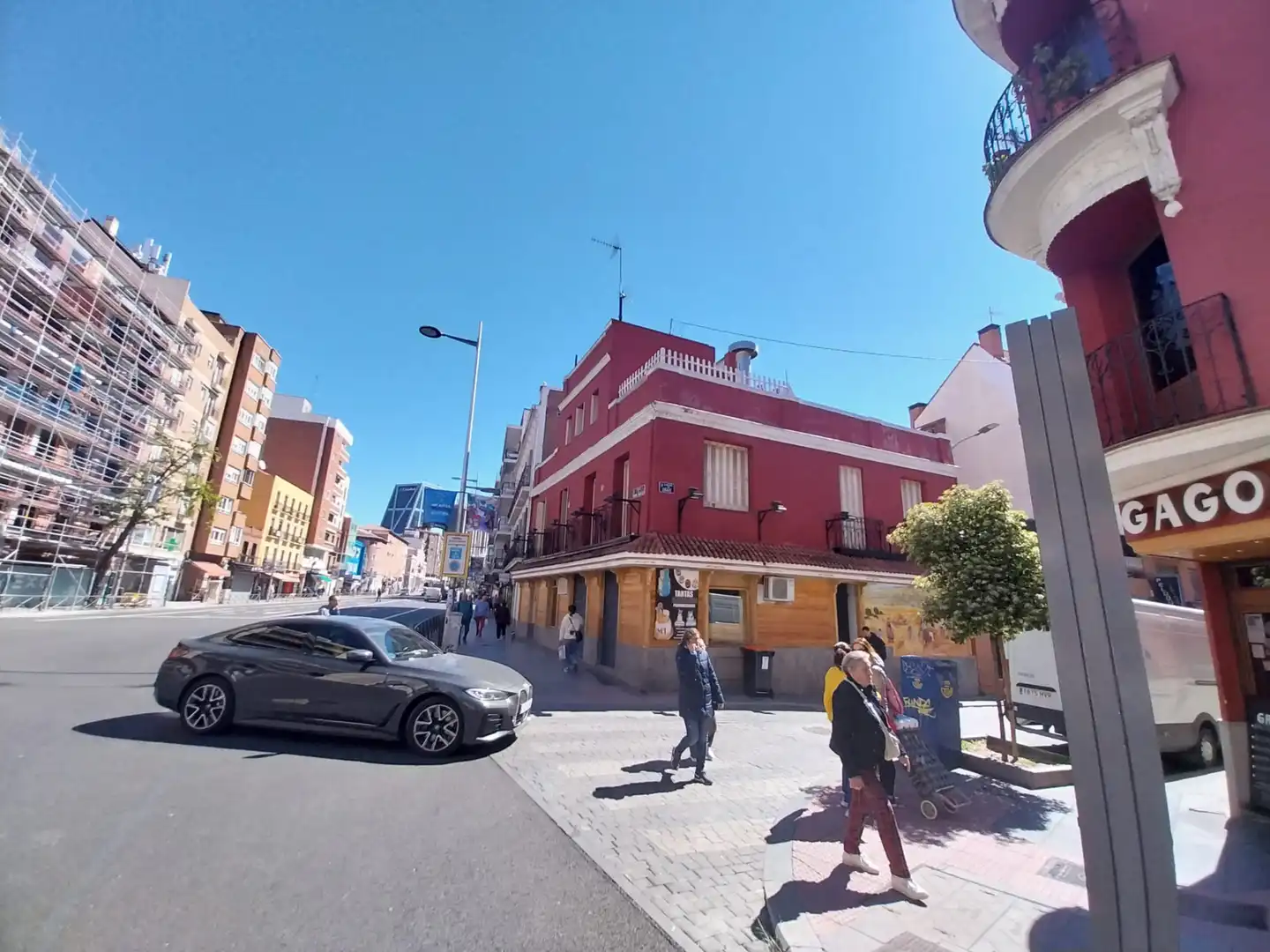 Vista exterior de Local de alquiler en Madrid con Aire acondicionado y Calefacción