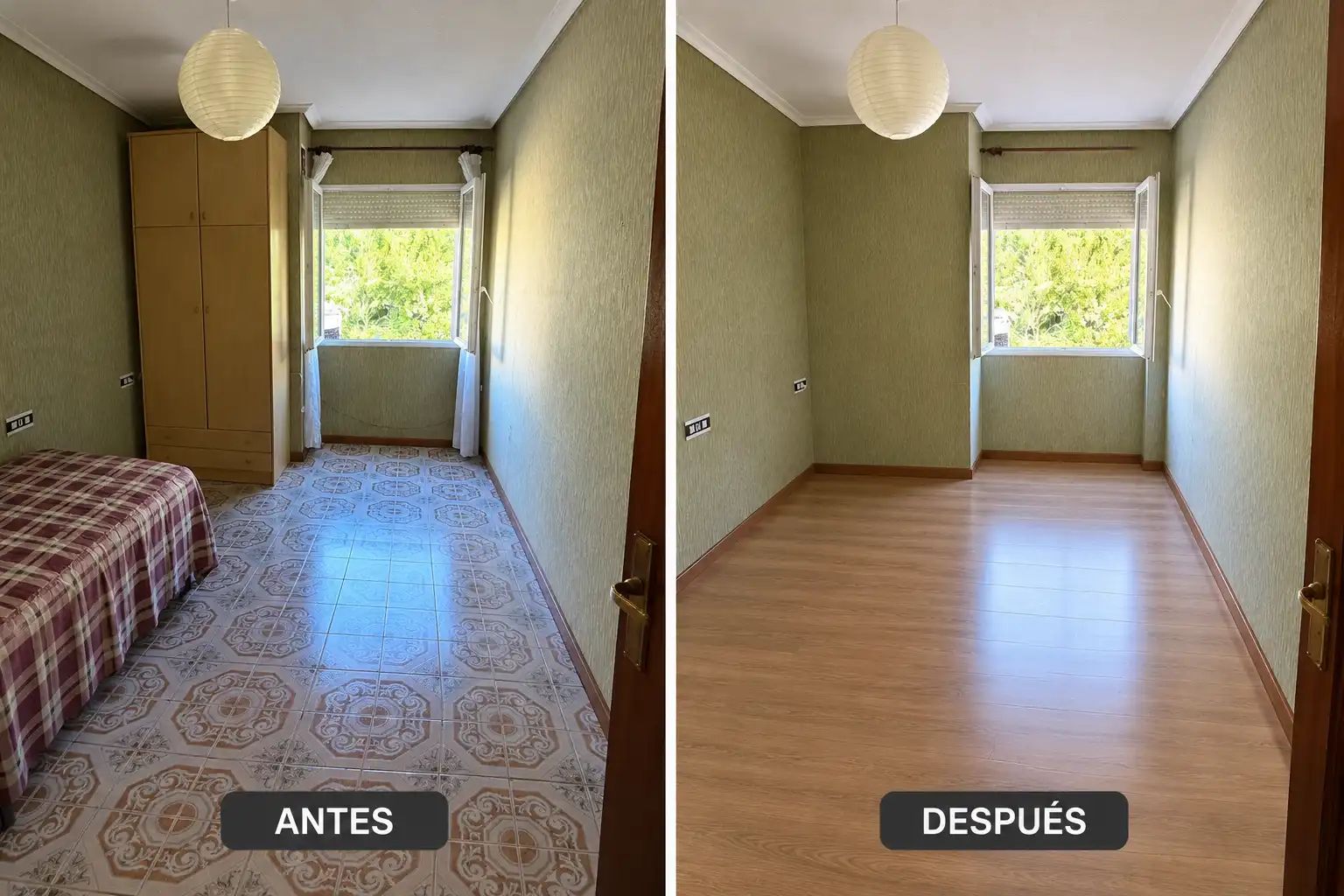 Bedroom of Flat for sale in Plasencia  with Air Conditioner and Balcony