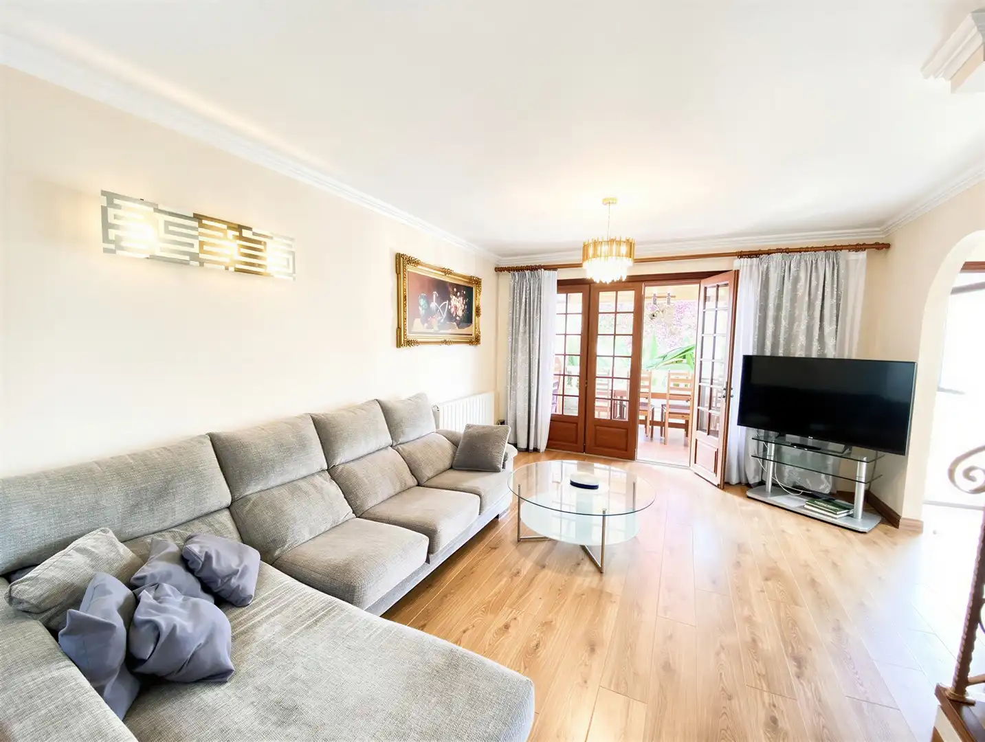 Sala d'estar de Casa o xalet en venda en Felanitx amb Aire condicionat, Calefacció i Terrassa