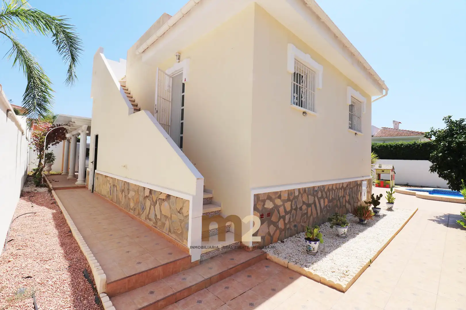 Vista exterior de Casa o xalet en venda en Rojales amb Aire condicionat, Calefacció i Jardí privat
