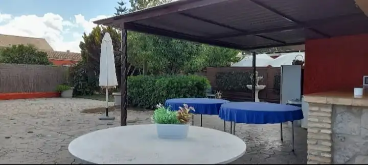 Terraza de Casa o chalet de alquiler en Chipiona con Aire acondicionado, Calefacción y Piscina