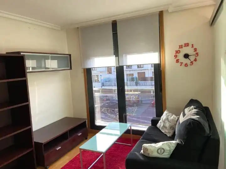 Sala d'estar de Apartament en venda en Nigrán amb Calefacció i Traster