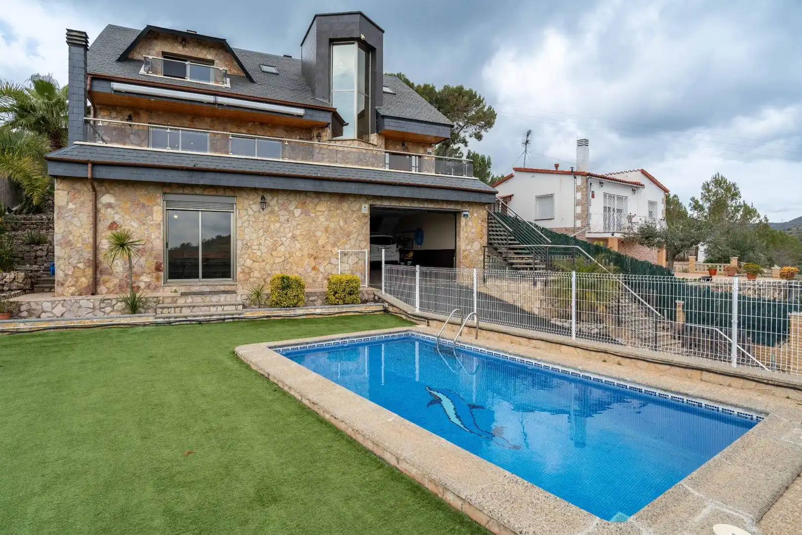 Piscina de Casa o xalet en venda en El Vendrell amb Calefacció, Jardí privat i Terrassa