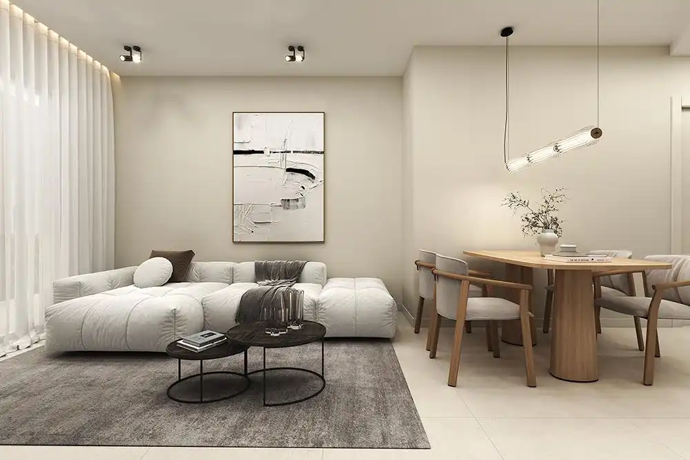 Living room of Flat for sale in Castelldefels  with Air Conditioner and Terrace