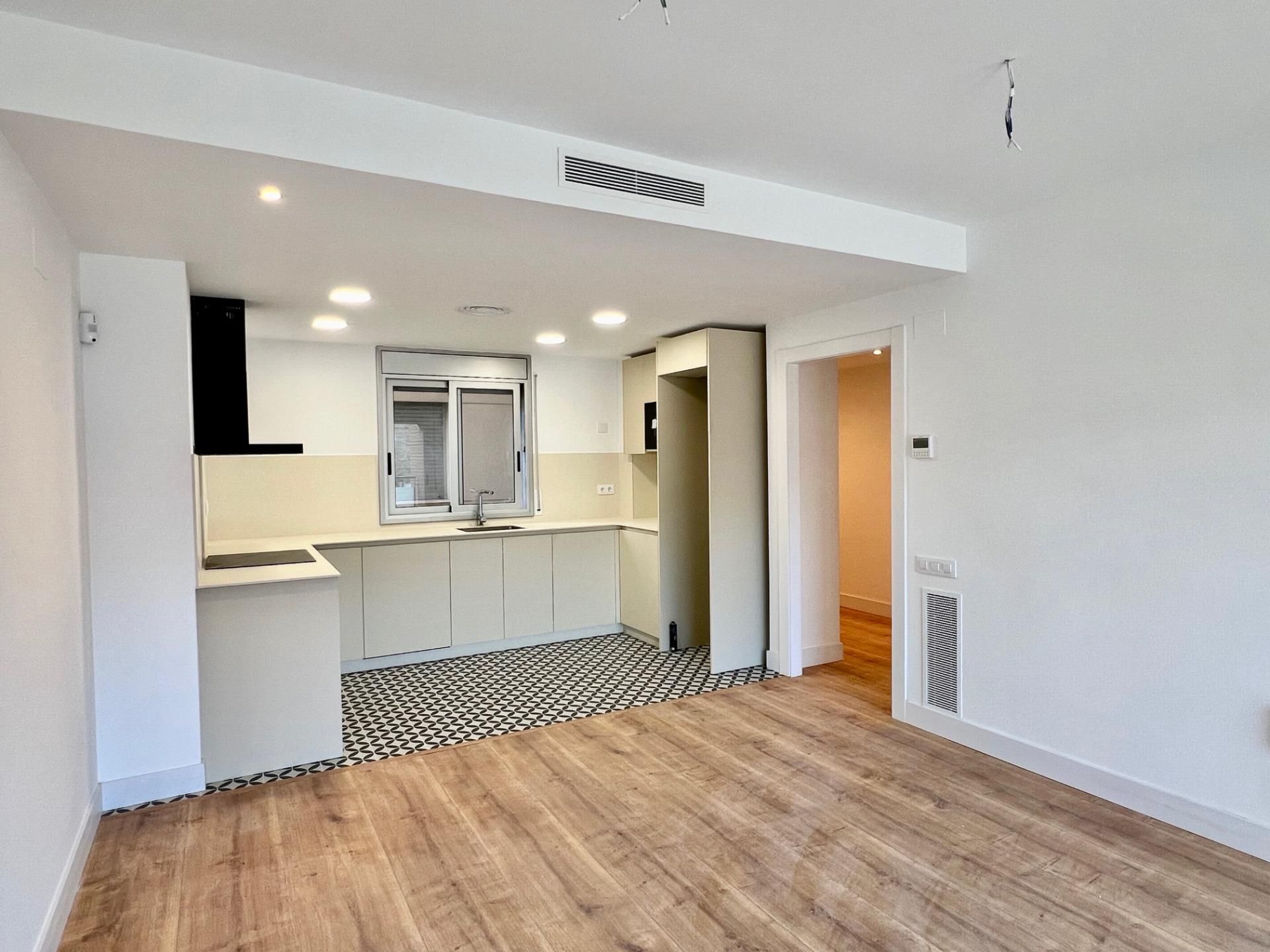 Kitchen of Flat for sale in Sabadell  with Air Conditioner, Storage room and Balcony