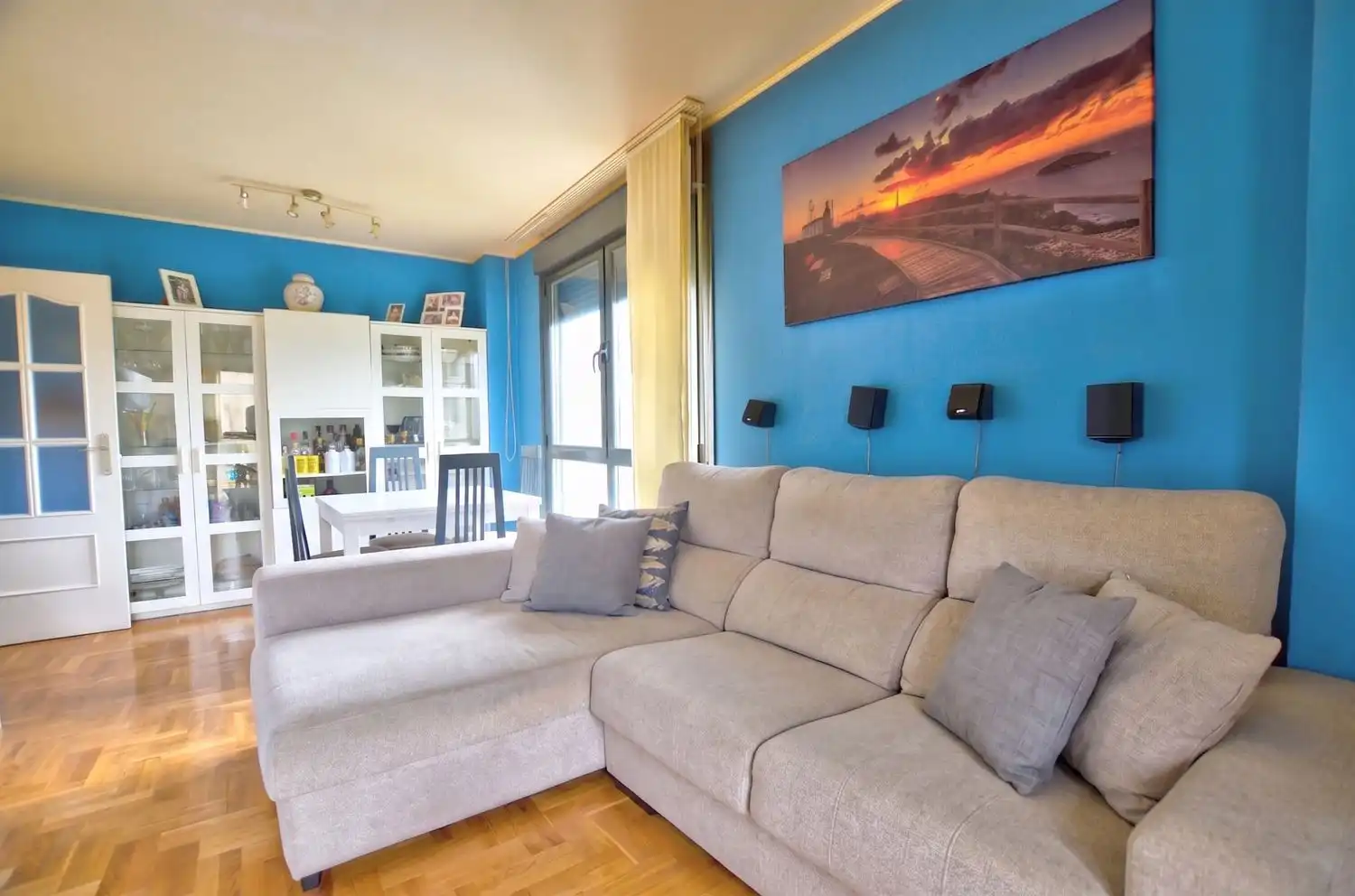 Wohnzimmer von Wohnung zum Verkauf in Avilés mit Heizung, Abstellraum und Schwimmbad