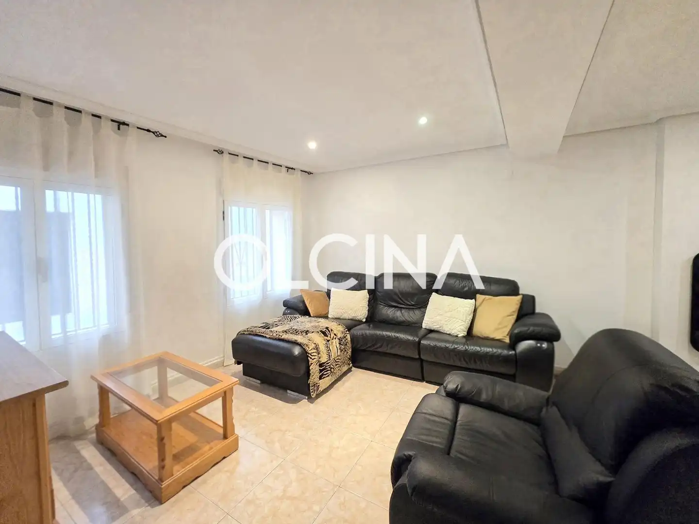Sala d'estar de Casa o xalet en venda en Onil amb Aire condicionat, Calefacció i Terrassa