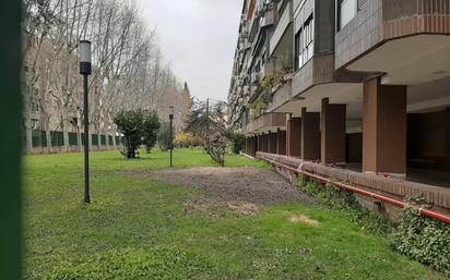 Exterior view of Flat for sale in  Madrid Capital  with Air Conditioner, Heating and Private garden