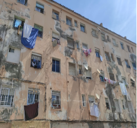 Vista exterior de Pis en venda en  Almería Capital