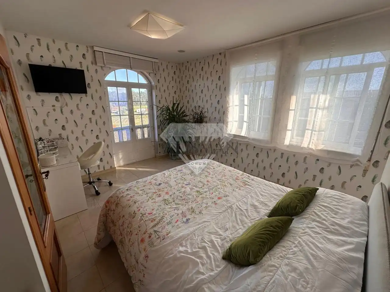 Bedroom of Houses for sale in Vilanova de Arousa  with Heating, Private garden and Terrace