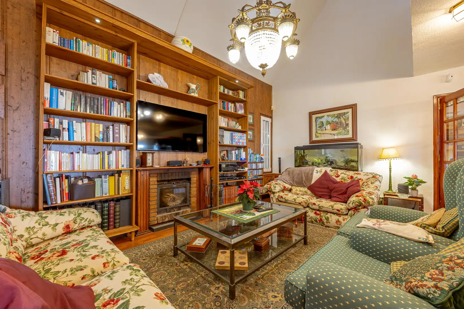 Living room of Houses for sale in Santa Brígida  with Private garden, Terrace and Storage room