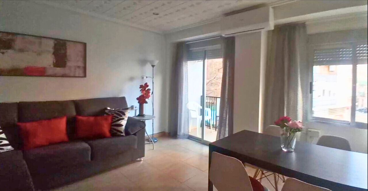 Bedroom of Flat to rent in  Valencia Capital  with Air Conditioner, Furnished and Oven