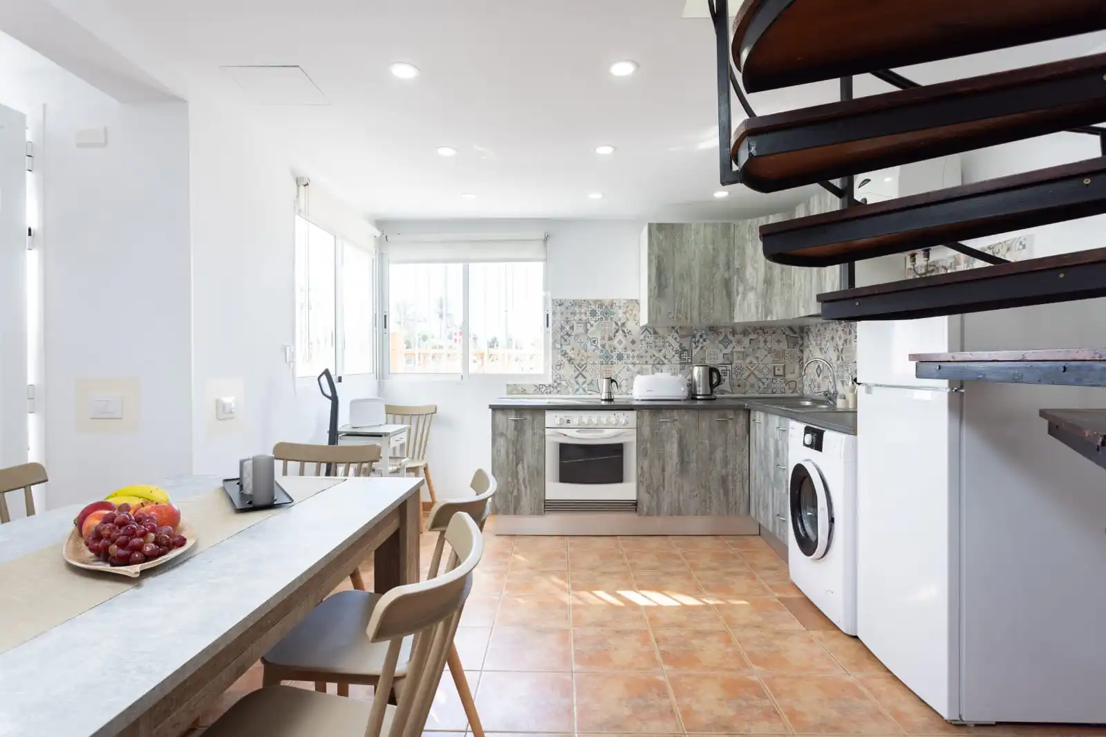 Cocina de Dúplex en venta en Arona con Terraza, Amueblado y Horno