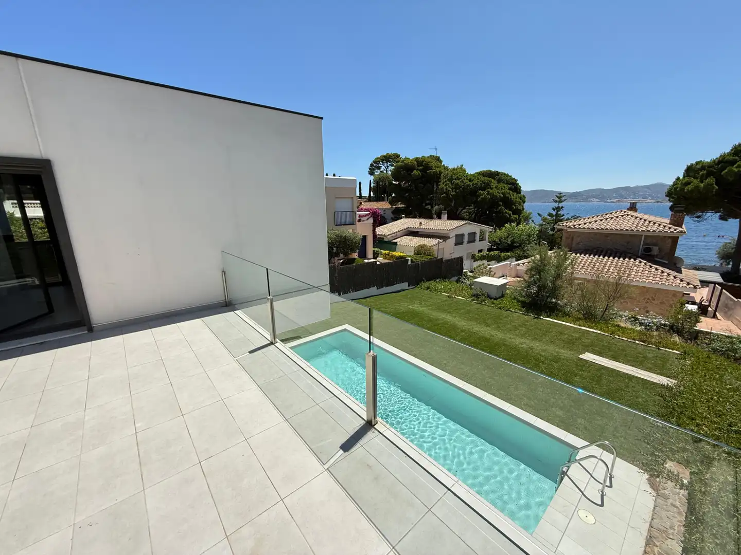 Piscina de Casa o chalet en venta en Llançà con Aire acondicionado, Calefacción y Jardín privado