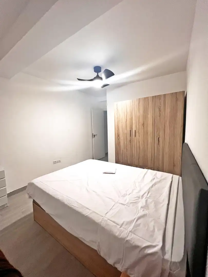 Bedroom of Flat for sale in Málaga  with Furnished