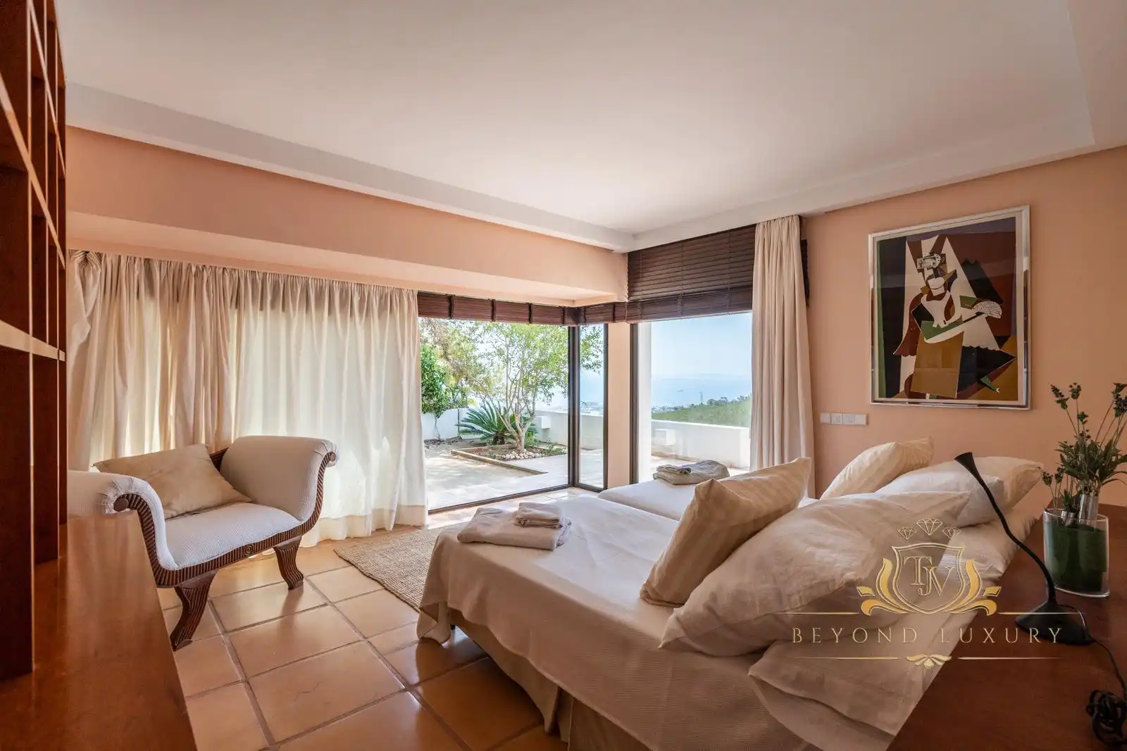 Bedroom of Houses for sale in Eivissa  with Air Conditioner, Private garden and Terrace