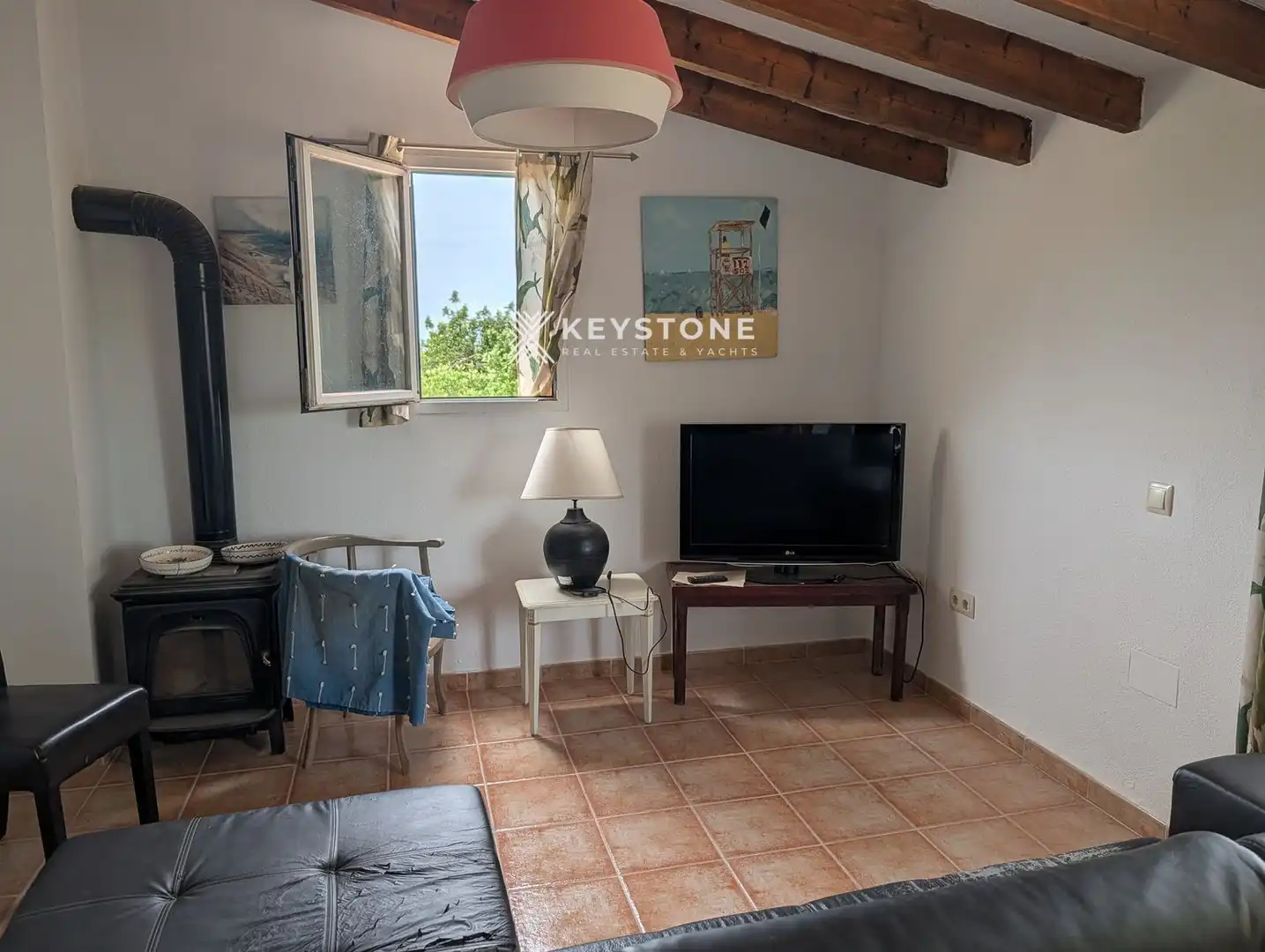 Wohnzimmer von Haus oder Chalet zur Miete in Llucmajor mit Terrasse und Möbliert