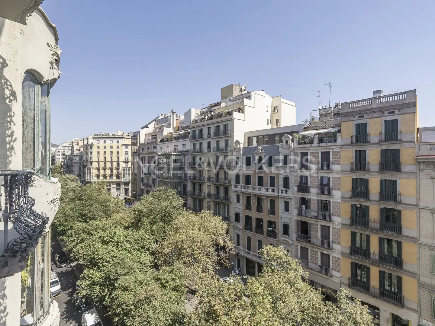 Außenansicht von Dachboden zur Miete in Barcelona mit Klimaanlage, Heizung und Parkett
