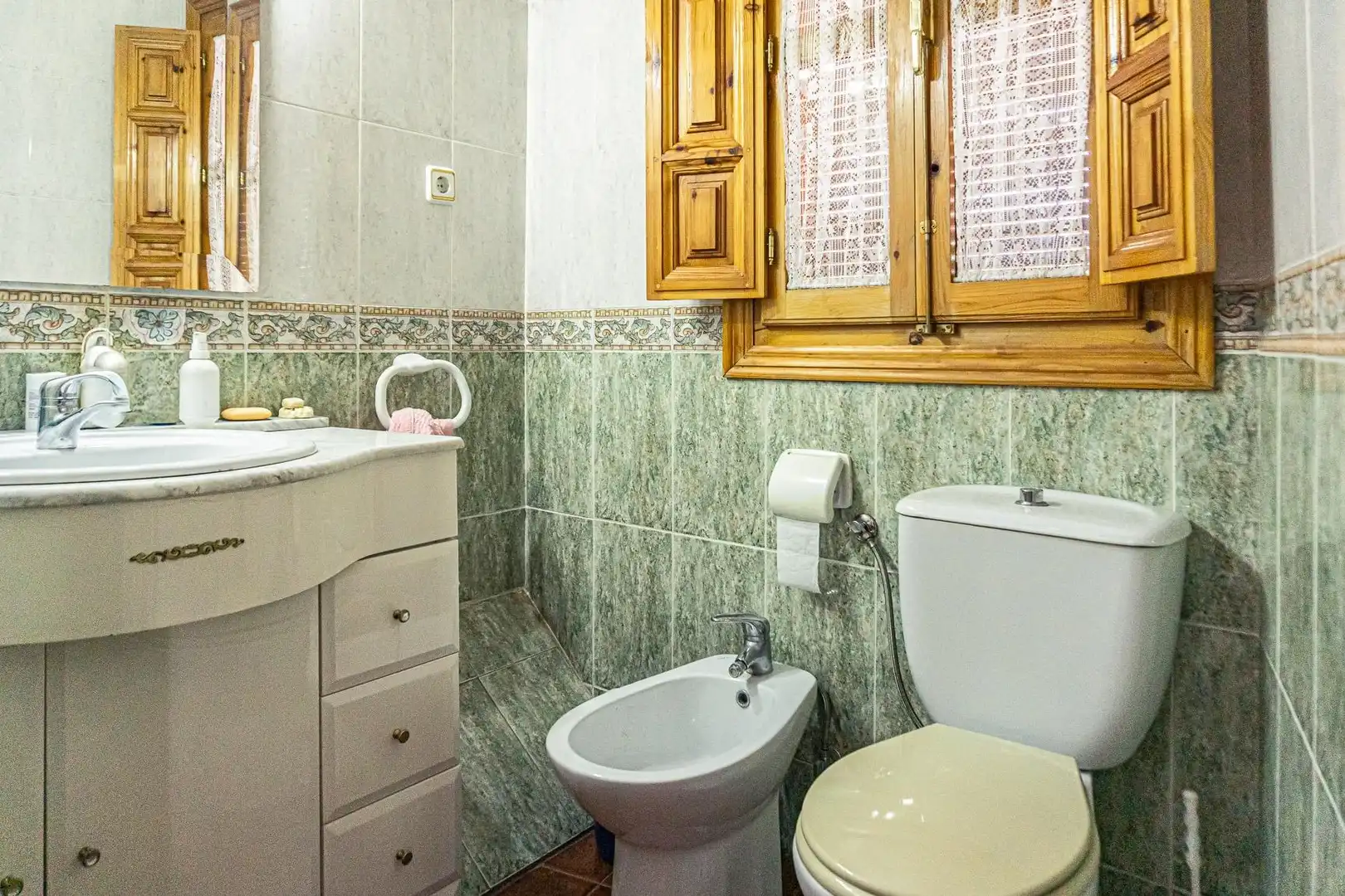 Baño de Casa o chalet en venta en Frailes con Aire acondicionado, Amueblado y Balcón