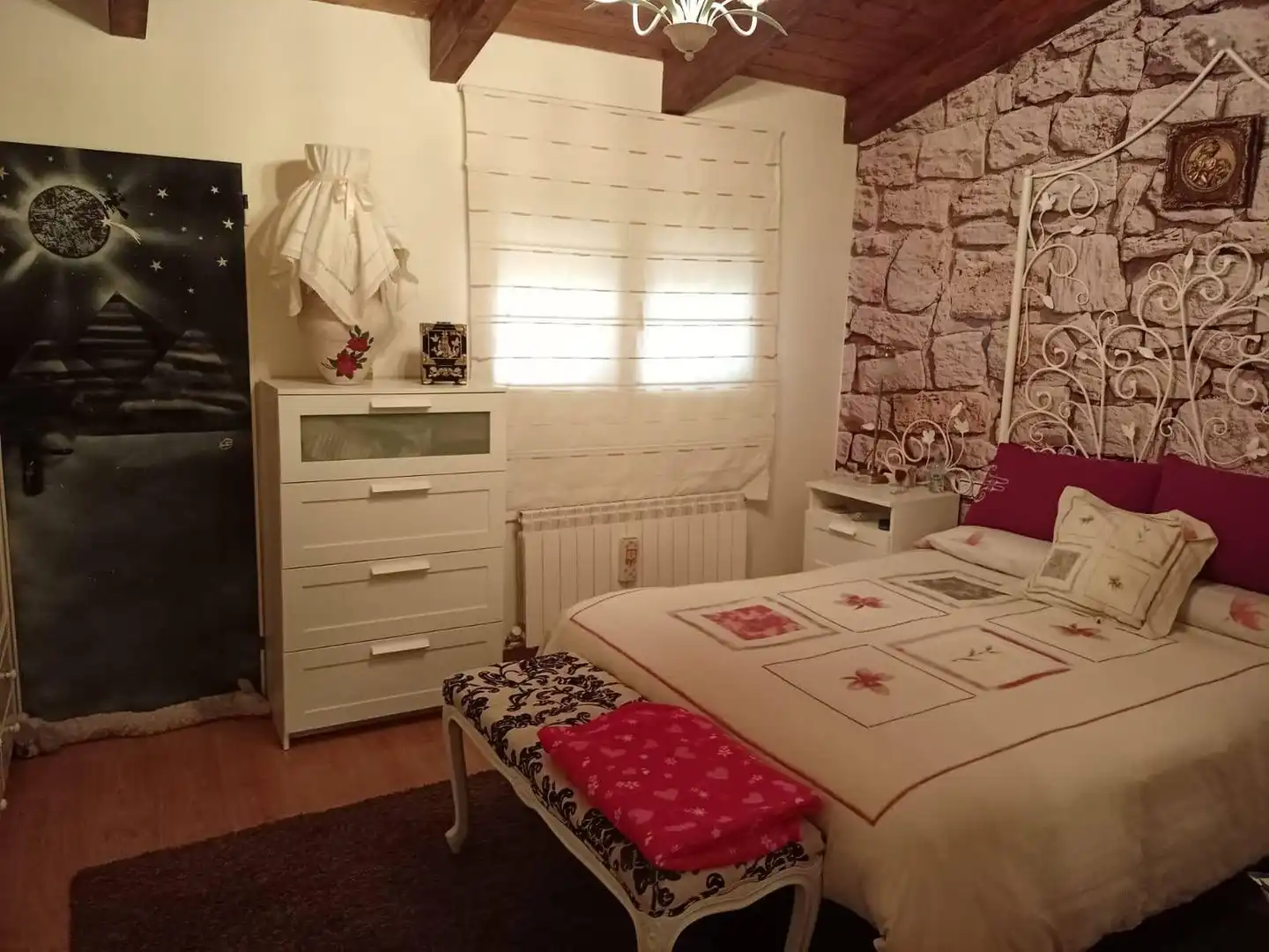Habitación de Casa adosada en venta en Lanaja con Aire acondicionado y Calefacción