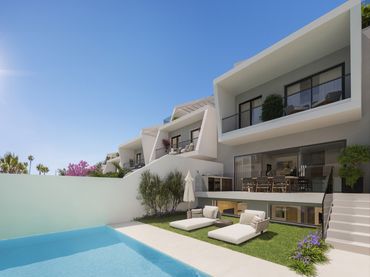 Maison avec piscine à vendre à Estepona Pueblo