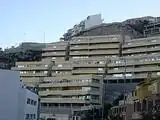Außenansicht von Wohnung zur Miete in Cullera mit Klimaanlage, Terrasse und Möbliert