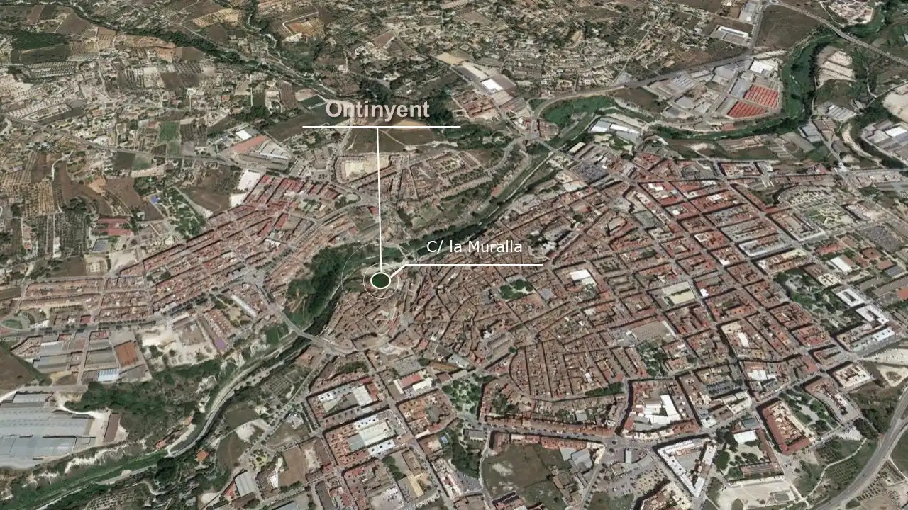 Vista exterior de Terreno en venta en Ontinyent