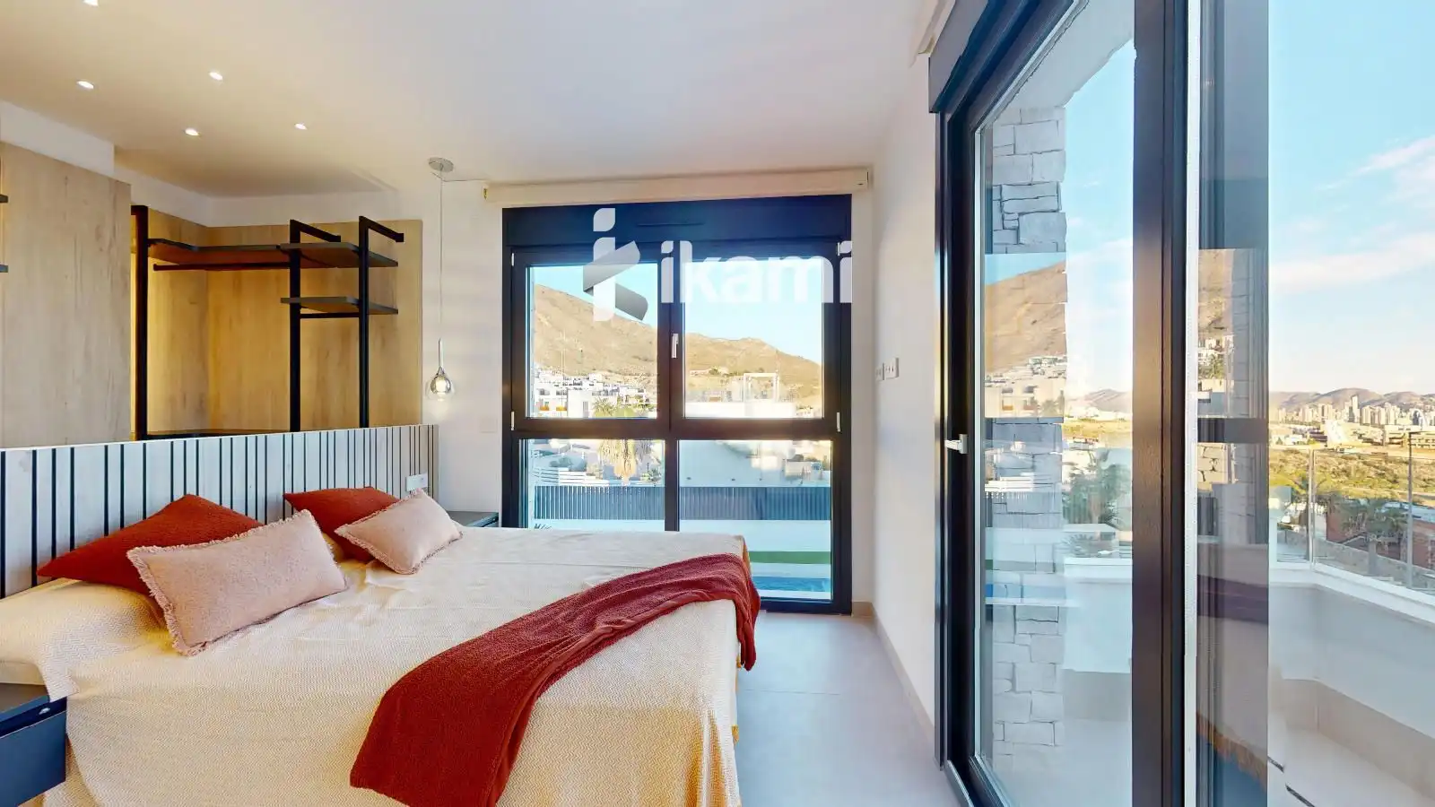 Bedroom of Houses for sale in Finestrat  with Air Conditioner, Heating and Swimming Pool
