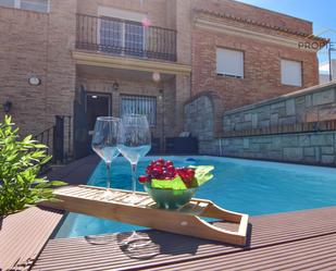 Piscina de Casa o xalet en venda en Museros amb Aire condicionat, Terrassa i Piscina