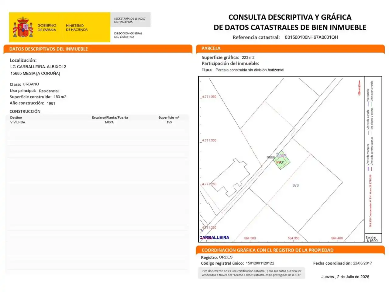 Casa o chalet en venta en Mesía