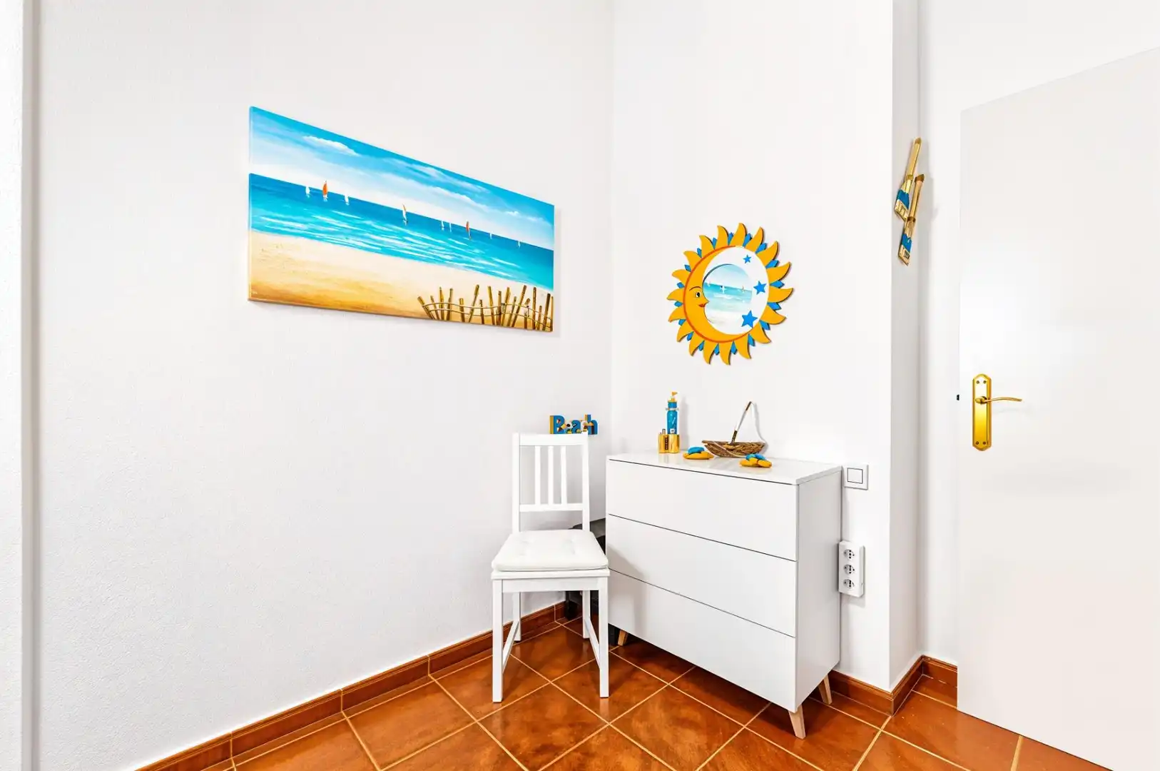 Habitación de Apartamento en venta en Chiclana de la Frontera con Aire acondicionado, Jardín privado y Terraza