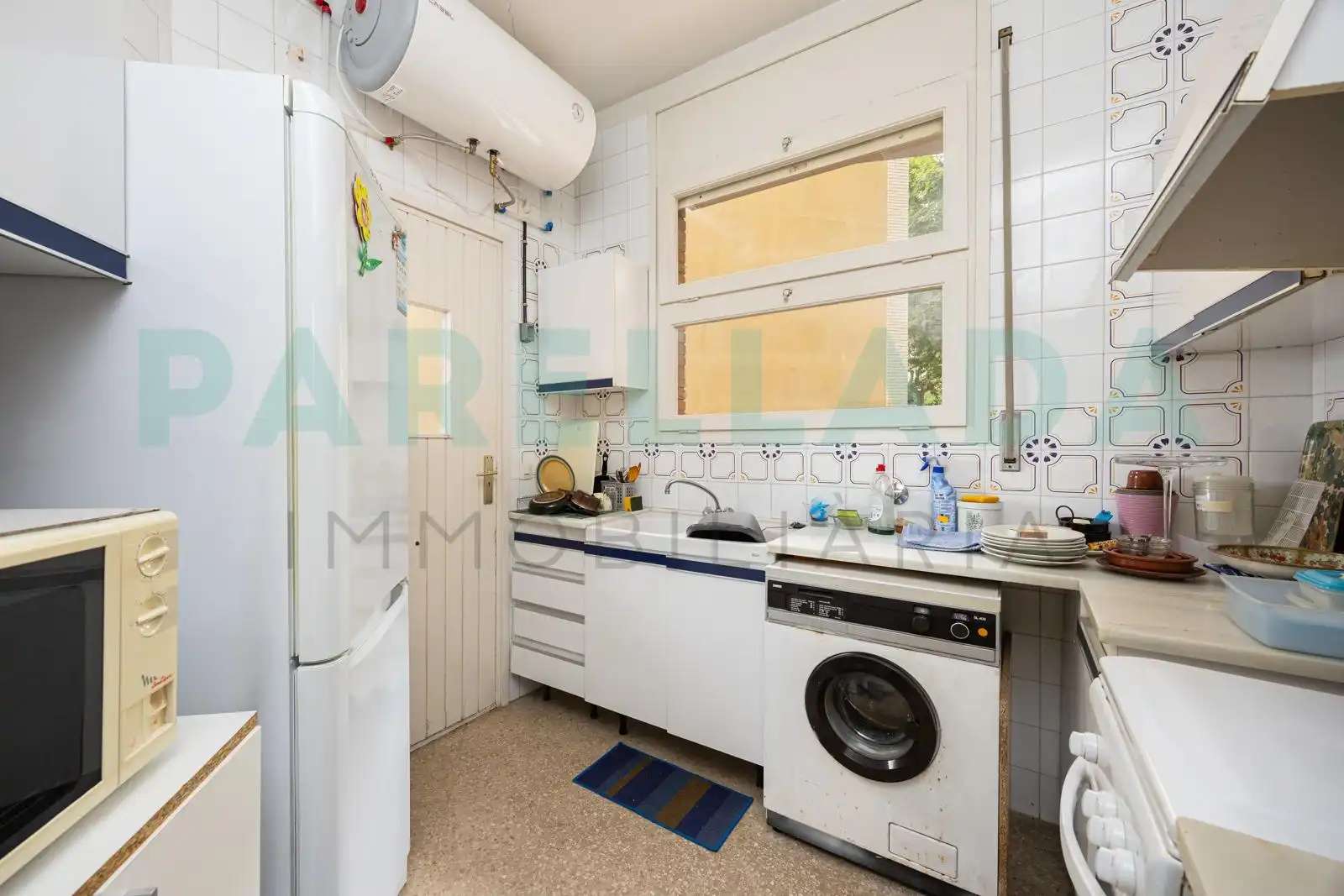 Cocina de Casa o chalet en venta en Tiana con Aire acondicionado, Jardín privado y Terraza