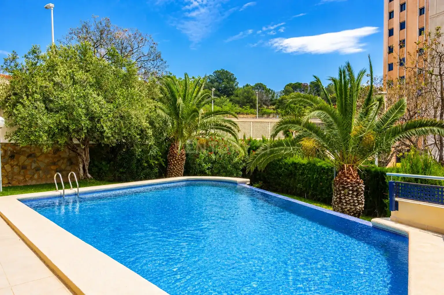 Piscina de Apartamento en venta en Calpe / Calp con Aire acondicionado, Piscina y Lavadora