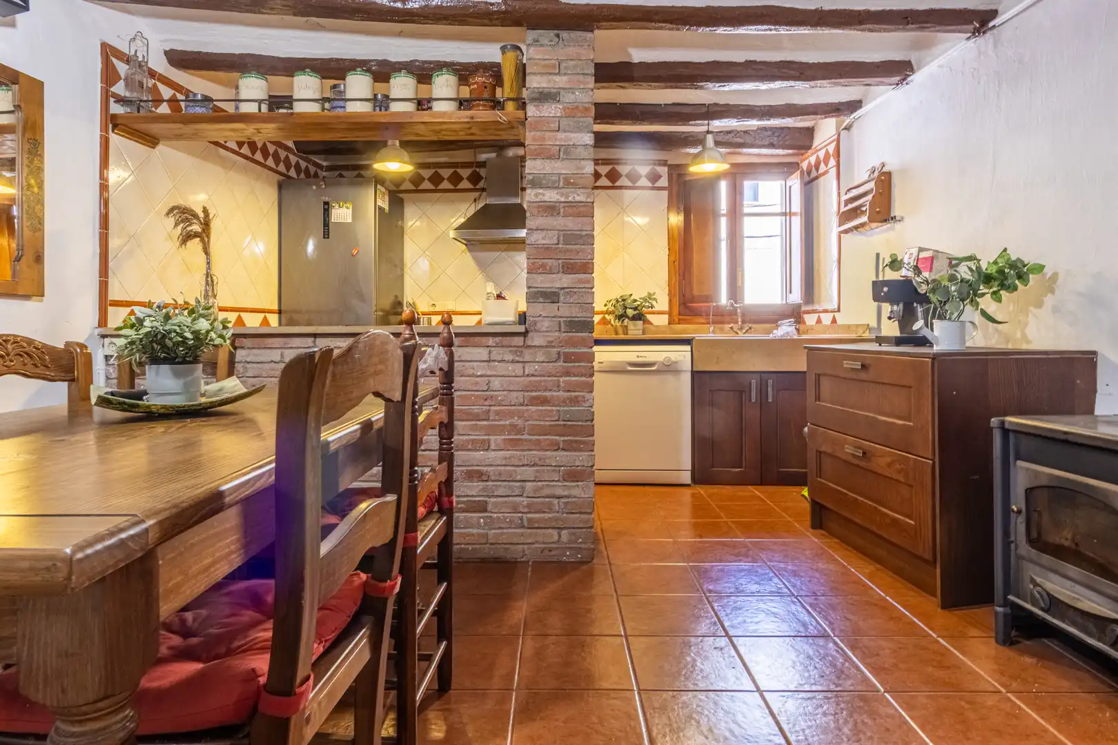 Kitchen of Country homes for sale in Vila-rodona  with Terrace, Furnished and Oven