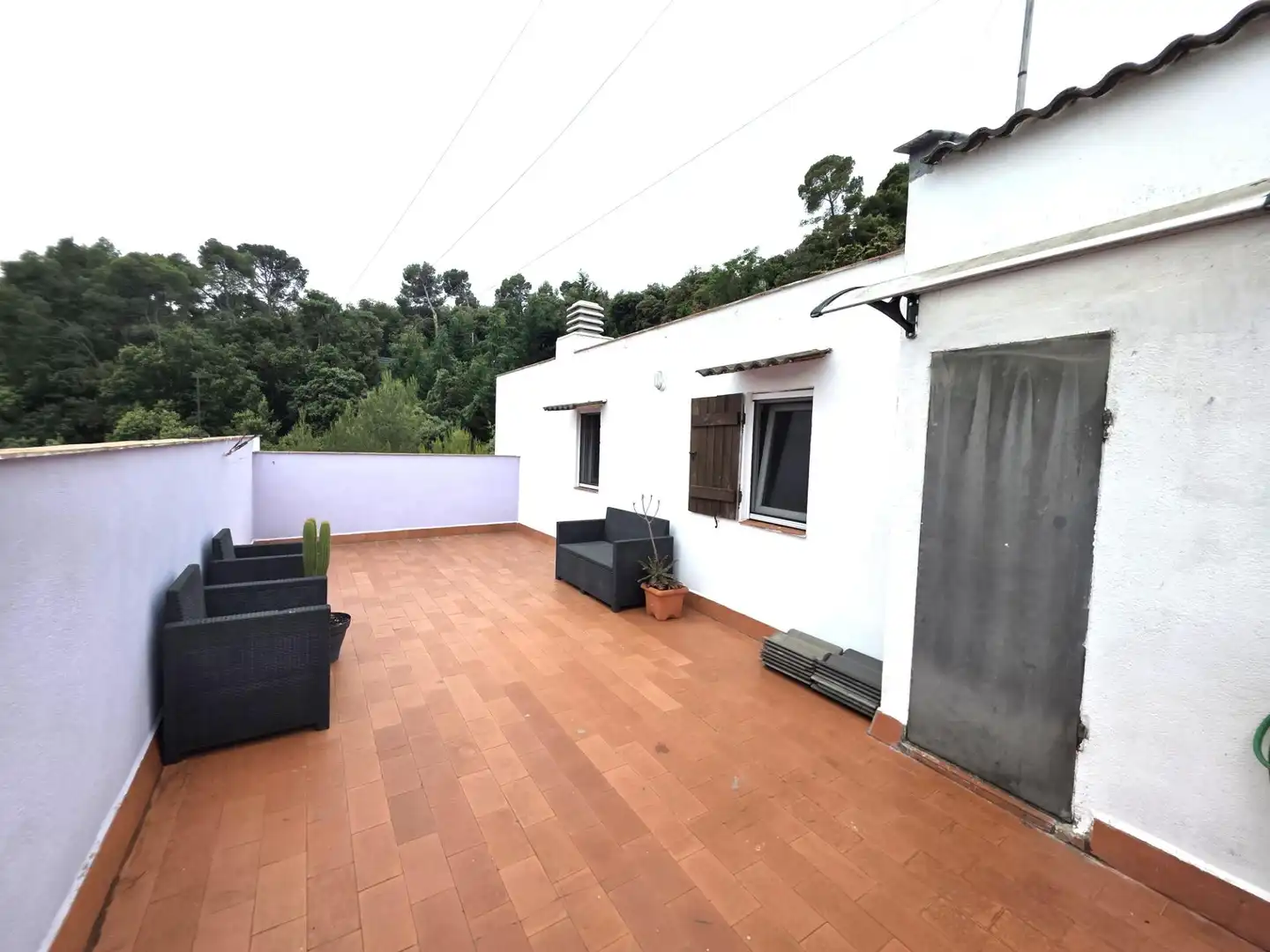 Terraza de Casa o chalet en venta en Castellar del Vallès con Calefacción, Terraza y Piscina